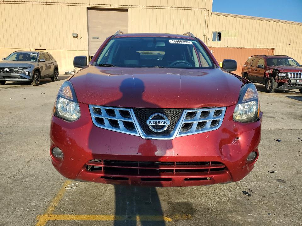 2015 Nissan Rogue VIN JN8AS5MT9FW165328 COPART salvage auction — FRONT END, Sc - Cert Of Title-Salvage, sold $475 on 2026-07-17 (photo 5)