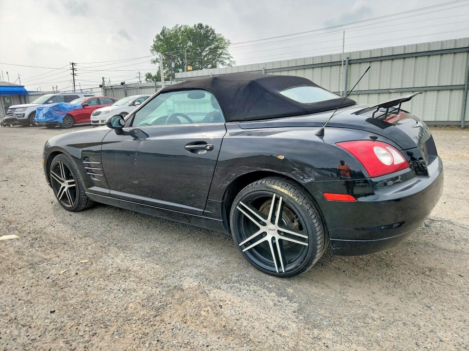 2005 Chrysler Crossfire VIN 1C3AN55L45X058539 COPART salvage auction — MINOR DENT/SCRATCHES, Ar - Cert Of Title-Salvage (P), sold $1,300 on 2026-07-09 (photo 2)