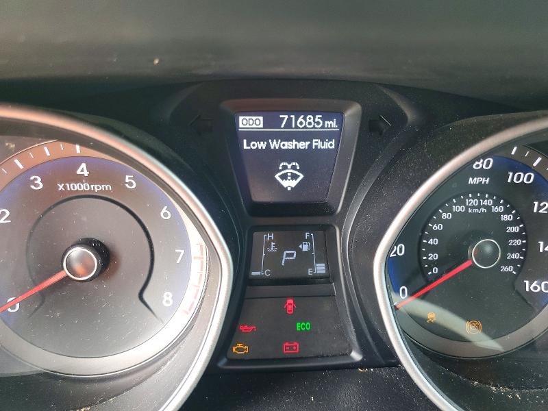 2017 Hyundai Elantra VIN KMHD35LHXHU355099 COPART salvage auction — FRONT END, In - Cert Of Title-Salvage Title, sold $1,000 on 2026-07-20 (photo 9)