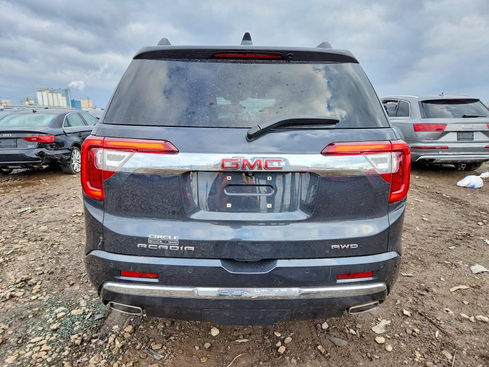 2022 Gmc Acadia VIN 1GKKNXLSXNZ150205 COPART salvage auction — FRONT END, Il - Salvage Certificate, sold $7,300 on 2026-07-24 (photo 6)