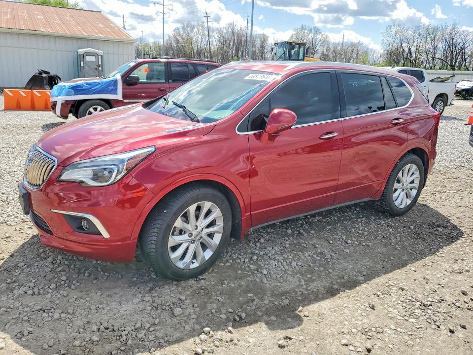 2018 Buick Envision VIN LRBFX3SX6JD027519 COPART salvage auction — WATER/FLOOD, Oh - Cert Of Title-Salvage Flood, sold $175 on 2026-07-31 (photo 1)