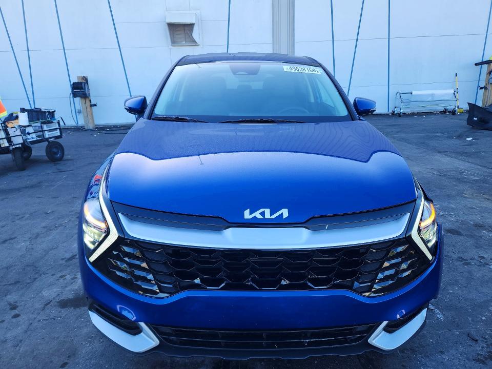 2025 Kia Sportage VIN 5XYK33DF4SG296458 COPART salvage auction — FRONT END, Fl - Cert Of Title Slvg Rebuildable, sold $9,900 on 2026-07-13 (photo 5)