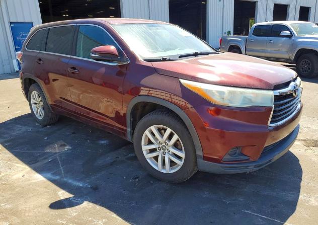 2016 Toyota Highlander VIN 5TDZARFH0GS018706 COPART salvage auction — MINOR DENT/SCRATCHES, Mt - Dealer Only Clean Title (P), sold $10,400 on 2026-07-28 (photo 4)