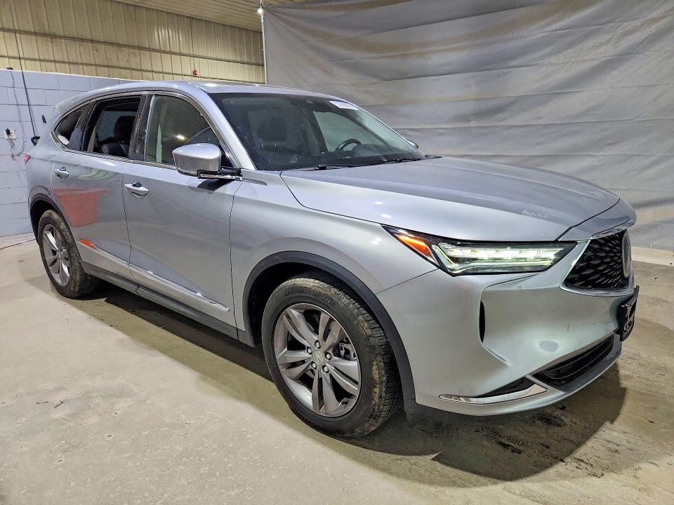 2024 Acura Mdx VIN 5J8YE1H39RL028143 COPART salvage auction — SIDE, Nh - Cert Of Title-Salvage, sold $17,000 on 2026-07-02 (photo 4)