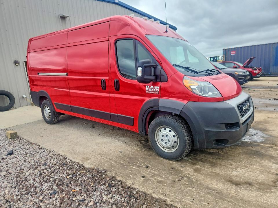 2021 Ram Promaster 2500 VIN 3C6LRVDG9ME585933 COPART salvage auction — ROOF, Wi - Cert Of Title-Salvage Vehicle, sold $7,000 on 2026-07-16 (photo 4)