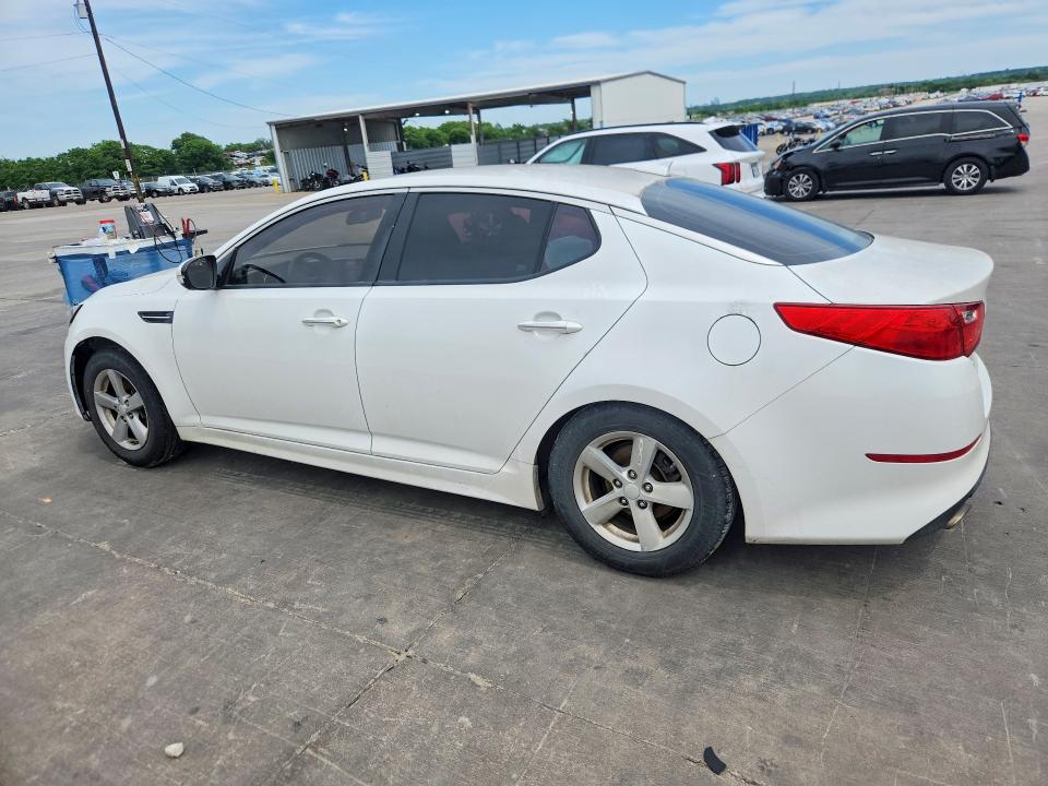 2015 Kia Optima VIN KNAGM4A78F5550495 COPART salvage auction — SIDE, Tx - Salvage Vehicle Title, sold $775 on 2026-07-02 (photo 2)