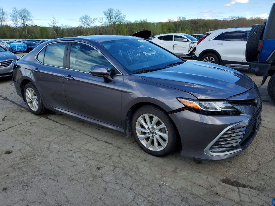 2022 Toyota Camry VIN 4T1C11AK7NU629475 COPART salvage auction — REAR END, Ny - Mv-907A Salvage Certificate, sold $6,300 on 2026-07-02 (photo 4)