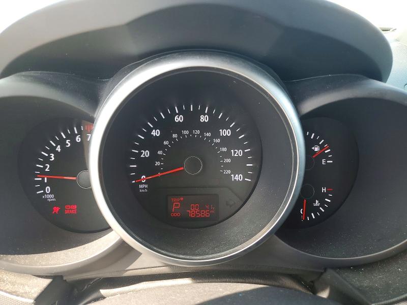 2013 Kia Soul VIN KNDJT2A67D7761132 COPART salvage auction — FRONT END, Il - Salvage Certificate, sold $550 on 2026-07-08 (photo 9)