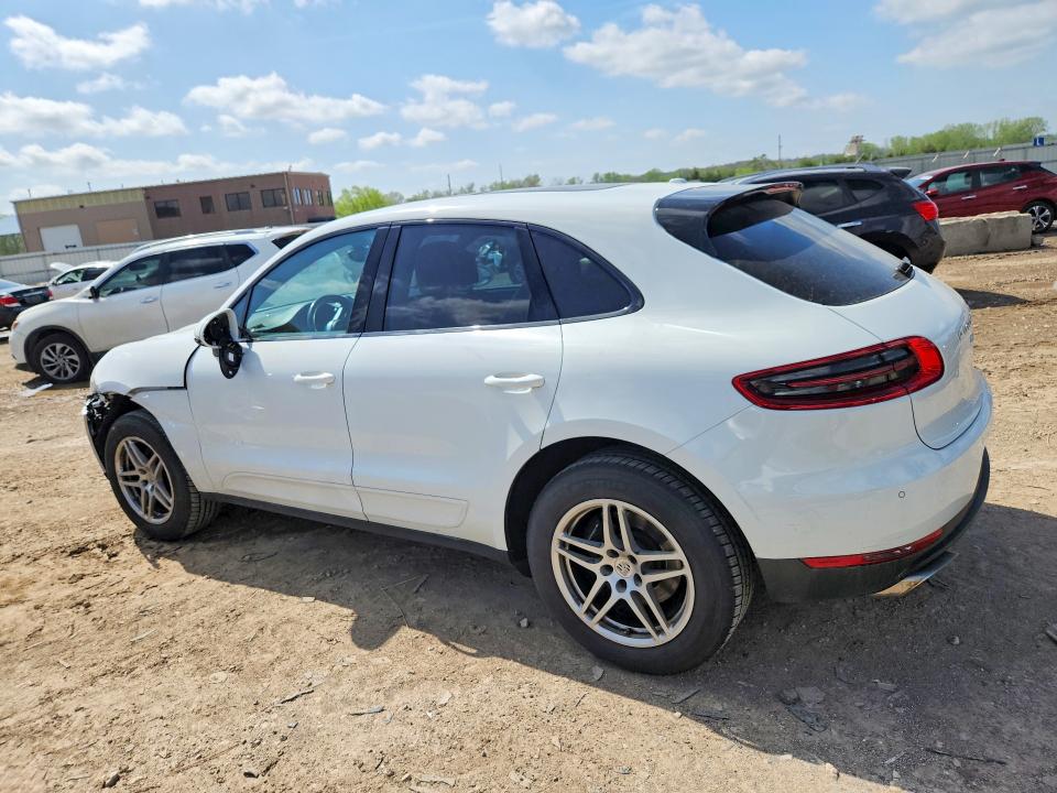 2018 Porsche Macan VIN WP1AA2A56JLB01145 COPART salvage auction — FRONT END, Ks - Cert Of Title-Salvage, sold $4,350 on 2026-07-30 (photo 2)