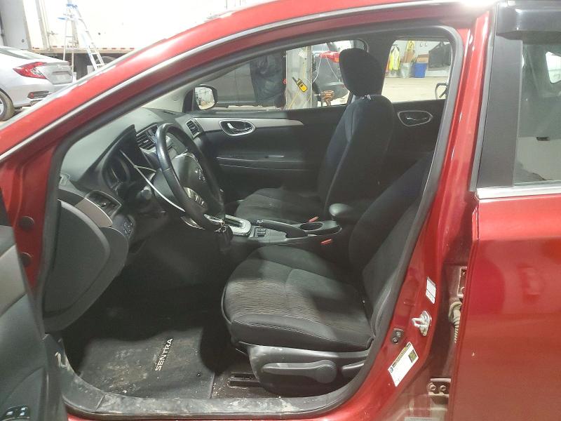 2015 Nissan Sentra VIN 3N1AB7AP4FL665050 COPART salvage auction — FRONT END, NB - SALVAGE TITLE, sold $625 on 2026-07-02 (photo 7)