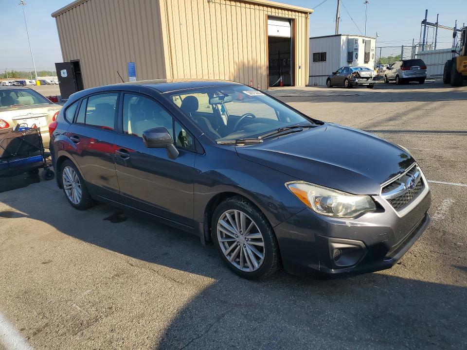 2012 Subaru Impreza VIN JF1GPAD60CH243043 COPART salvage auction — REAR END, OH, sold $125 on 2026-07-15 (photo 4)