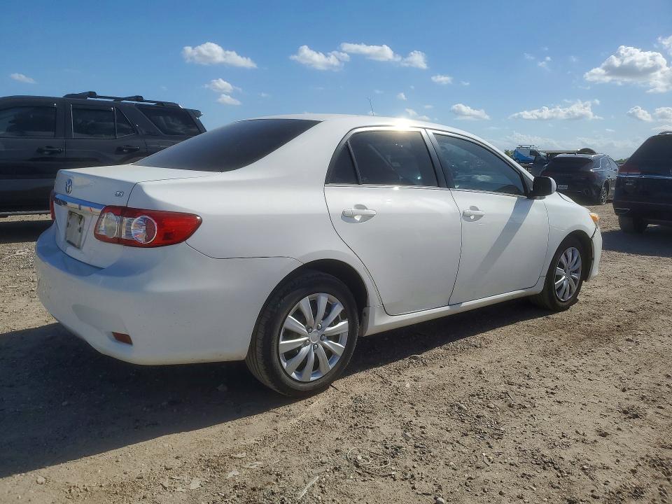 2013 Toyota Corolla VIN 5YFBU4EE0DP174140 COPART salvage auction — FRONT END, TX - SALVAGE VEHICLE TITLE, sold $2,800 on 2026-07-30 (photo 3)