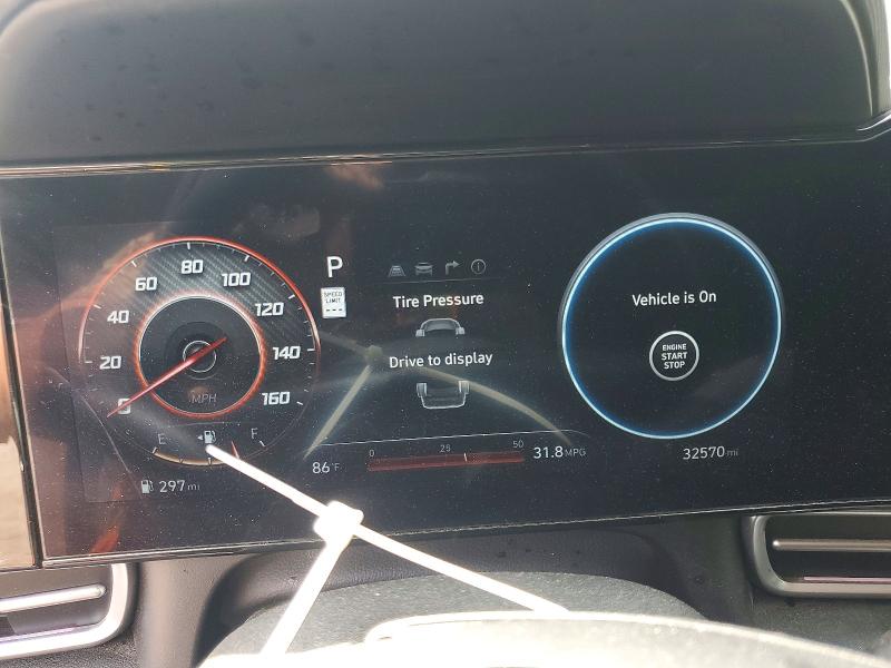 2024 Hyundai Elantra VIN KMHLP4DG9RU792755 COPART salvage auction — FRONT END, GA - CERT OF TITLE-SALVAGE, sold $5,900 on 2026-07-10 (photo 9)
