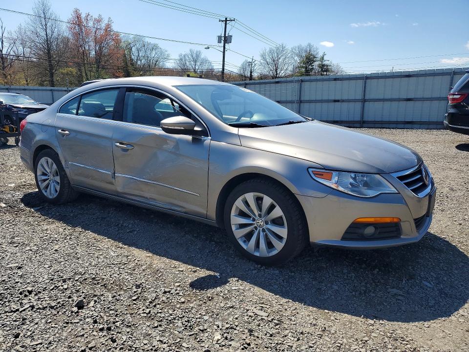2010 Volkswagen Passat cc VIN WVWMP7ANXAE543988 COPART salvage auction — SIDE, Pa - Certificate Of Salvage, sold $350 on 2026-08-14 (photo 4)