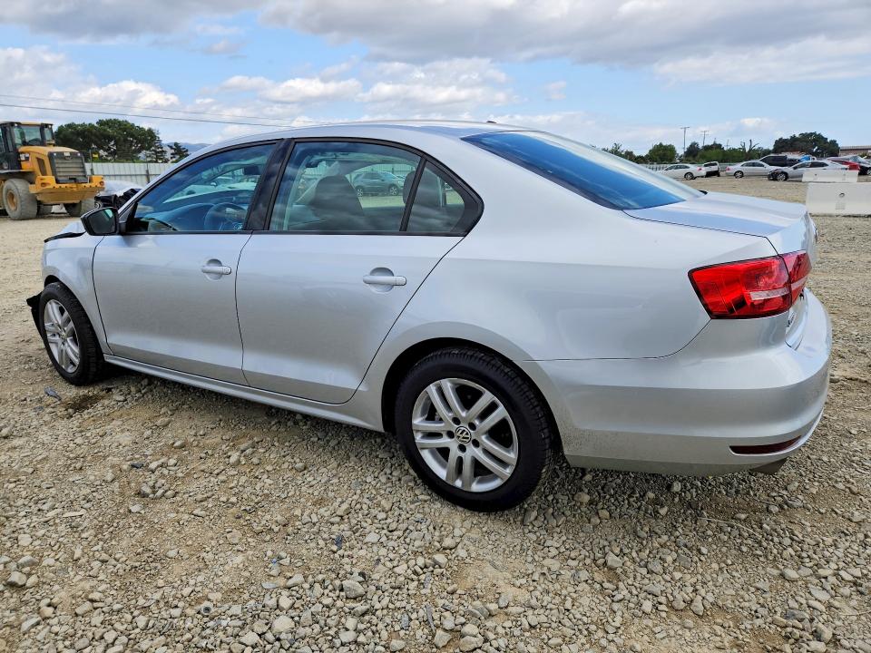 2015 Volkswagen Jetta VIN 3VW2K7AJ8FM226776 COPART salvage auction — FRONT END, Ca - Salvage Certificate, sold $525 on 2026-07-02 (photo 2)