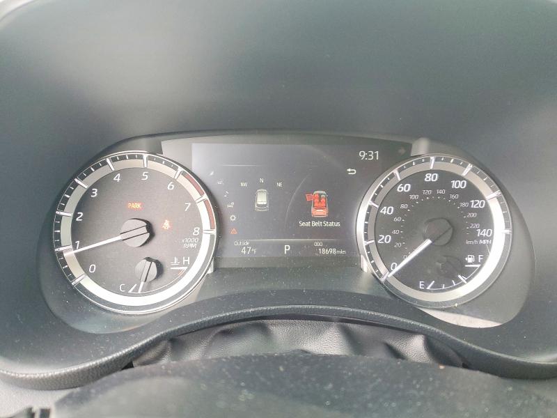 2023 Toyota Highlander VIN 5TDKDRBH4PS019260 COPART salvage auction — MINOR DENT/SCRATCHES, Nj - Cert Of Title-Salvage, sold $28,500 on 2026-07-07 (photo 9)