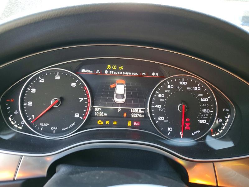 2018 Audi A7 VIN WAUW3AFC8JN026162 COPART salvage auction — FRONT END, Md - Cert Of Salvage > 75% Damage, sold $5,800 on 2026-07-10 (photo 9)