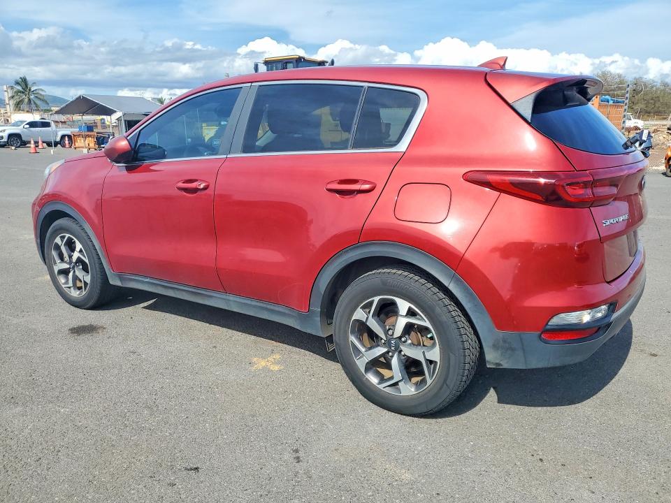 2020 Kia Sportage VIN KNDPM3ACXL7696021 COPART salvage auction — SIDE, HI - CERTIFICATE OF TITLE, sold $1,850 on 2026-07-27 (photo 2)
