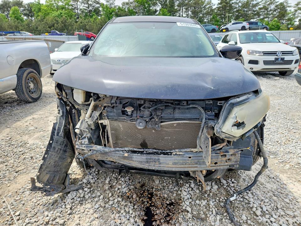 2016 Nissan Rogue VIN 5N1AT2MT5GC797197 COPART salvage auction — FRONT END, Ga - Cert Of Title-Salvage, sold $300 on 2026-07-02 (photo 5)