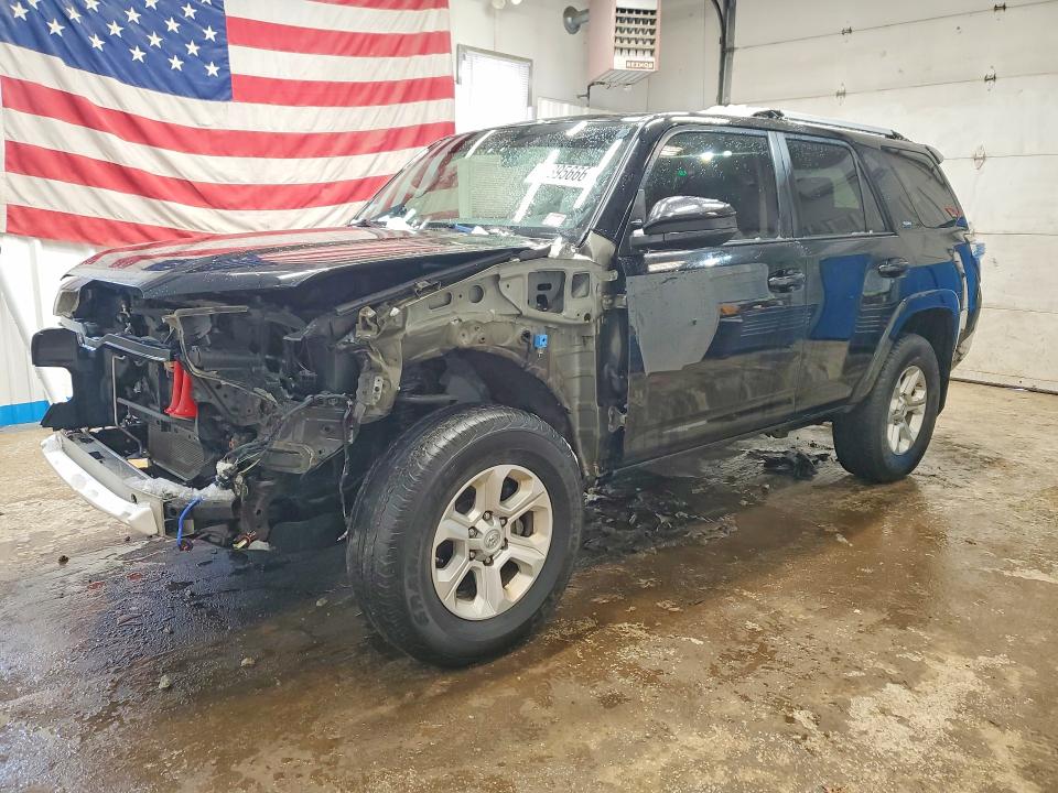 2016 Toyota 4runner VIN JTEBU5JR5G5301749 COPART salvage auction — FRONT END, Me - Cert Of Title-Salvage Collisio, sold $9,700 on 2026-07-02 (photo 1)