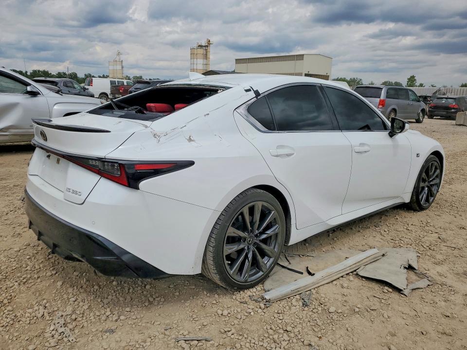 2021 Lexus VIN JTHGZ1B27M5045825 COPART salvage auction — HAIL, Ks - Cert Of Title-Salvage, sold $19,100 on 2026-07-02 (photo 3)