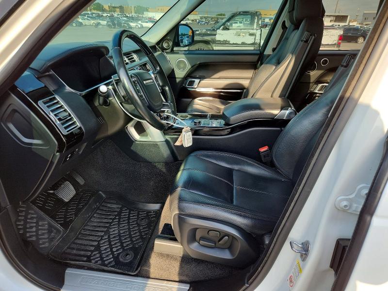 2015 Land rover RANGE ROVER VIN SALGR2VF0FA241727 COPART salvage auction — MECHANICAL, Tx - Salvage Vehicle Title, sold $4,850 on 2026-07-09 (photo 7)