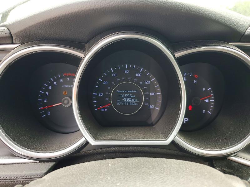 2014 Kia Optima VIN 5XXGN4A77EG328458 COPART salvage auction — SIDE, Tx - Certificate Of Title, sold $700 on 2026-07-02 (photo 9)
