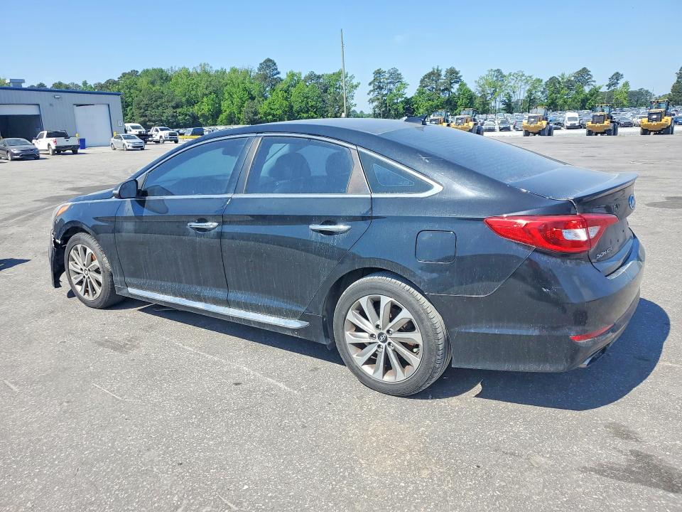 2017 Hyundai Sonata VIN 5NPE34AFXHH516808 COPART salvage auction — MECHANICAL, Oh - Dealer Only Clean Title, sold $1,650 on 2026-07-09 (photo 2)