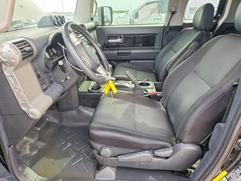 2014 Toyota Fj cruiser VIN JTEBU4BF8EK186982 COPART salvage auction — FRONT END, Tx - Certificate Of Title, sold $6,700 on 2026-07-02 (photo 7)