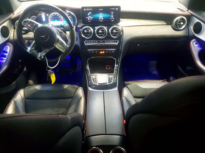 2022 Mercedes-benz Glc VIN W1N0J6EB8NG072713 COPART salvage auction — FRONT END, Salvage Title, sold $36,750 on 2026-07-09 (photo 8)