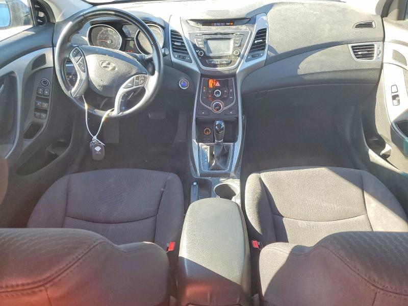2016 Hyundai Elantra VIN KMHDH4AE0GU629123 COPART salvage auction — FRONT END, Ri - Salvage Certificate Of Title, sold $1,650 on 2026-07-07 (photo 8)