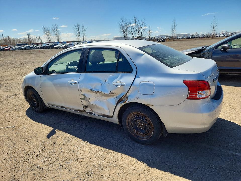 2010 Toyota Yaris VIN JTDBT4K39A1362872 COPART salvage auction — SIDE, Qc - Gravement Accidente, sold $1,450 on 2026-07-21 (photo 2)