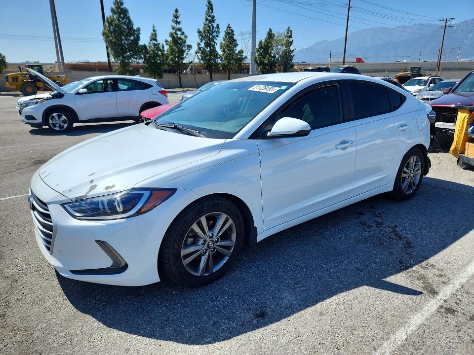 2017 Hyundai Elantra VIN 5NPD84LF2HH066596 COPART salvage auction — ALL OVER, Ca - Salvage Certificate, sold $2,800 on 2026-07-02 (photo 1)