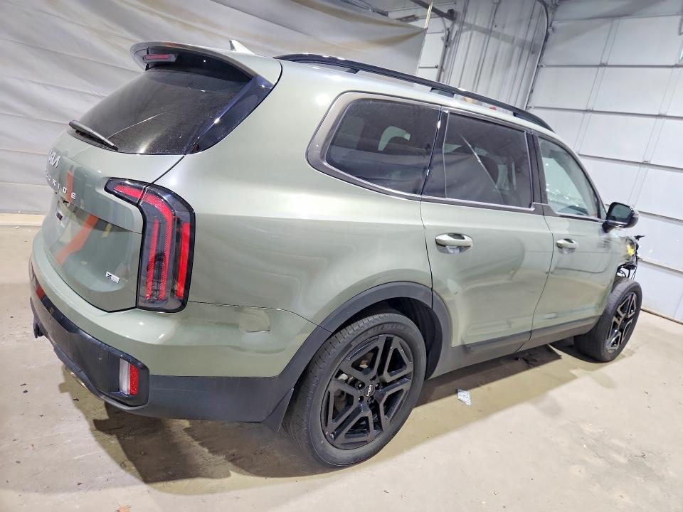 2024 Kia Telluride VIN 5XYP5DGC4RG453276 COPART salvage auction — FRONT END, Nh - Cert Of Title-Salvage, sold $4,100 on 2026-07-21 (photo 3)