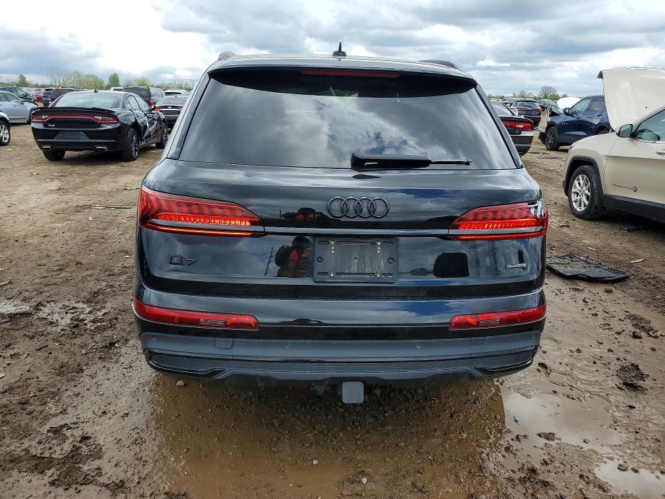 2023 Audi Q7 VIN WA1LXBF70PD004037 COPART salvage auction — FRONT END, Il - Salvage Certificate, sold $9,800 on 2026-07-09 (photo 6)