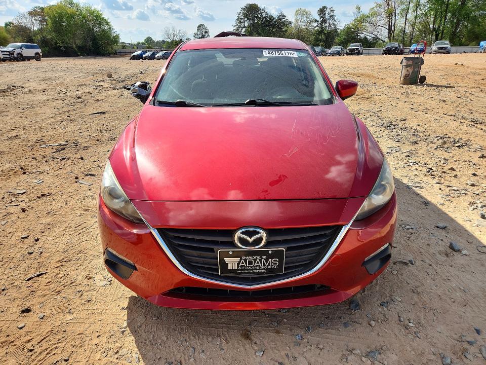 2014 Mazda 3 VIN JM1BM1K73E1145869 COPART salvage auction — SIDE, Nc - Salvage Certificate Of Title, sold $1,300 on 2026-07-06 (photo 5)