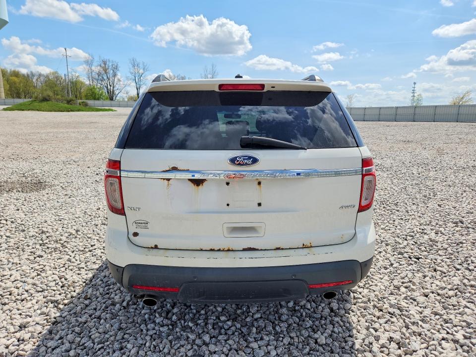 2012 Ford Explorer VIN 1FMHK8D81CGA75695 COPART salvage auction — FRONT END, WV - CERTIFICATE OF TITLE, sold $325 on 2026-07-09 (photo 6)