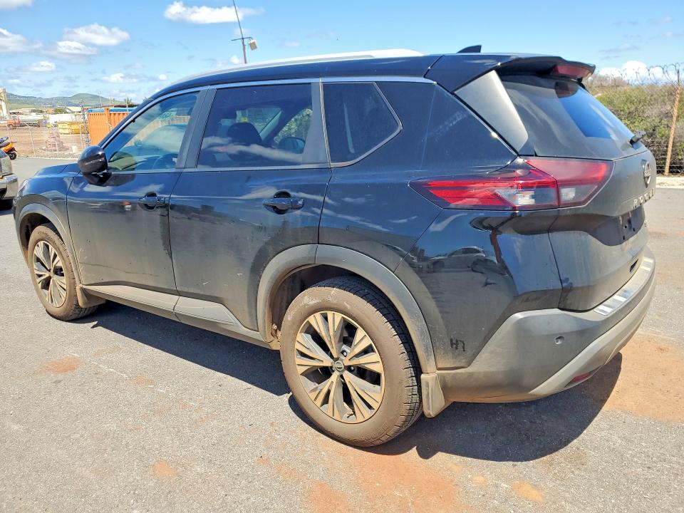 2022 Nissan Rogue VIN 5N1BT3BA2NC734762 COPART salvage auction — WATER/FLOOD, Hi - Certificate Of Salvage, sold $4,600 on 2026-07-27 (photo 2)
