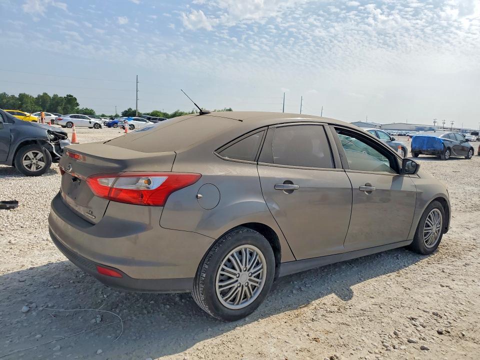 2012 Ford Focus VIN 1FAHP3F28CL478278 COPART salvage auction — MECHANICAL, Tx - Certificate Of Title, sold $225 on 2026-07-09 (photo 3)