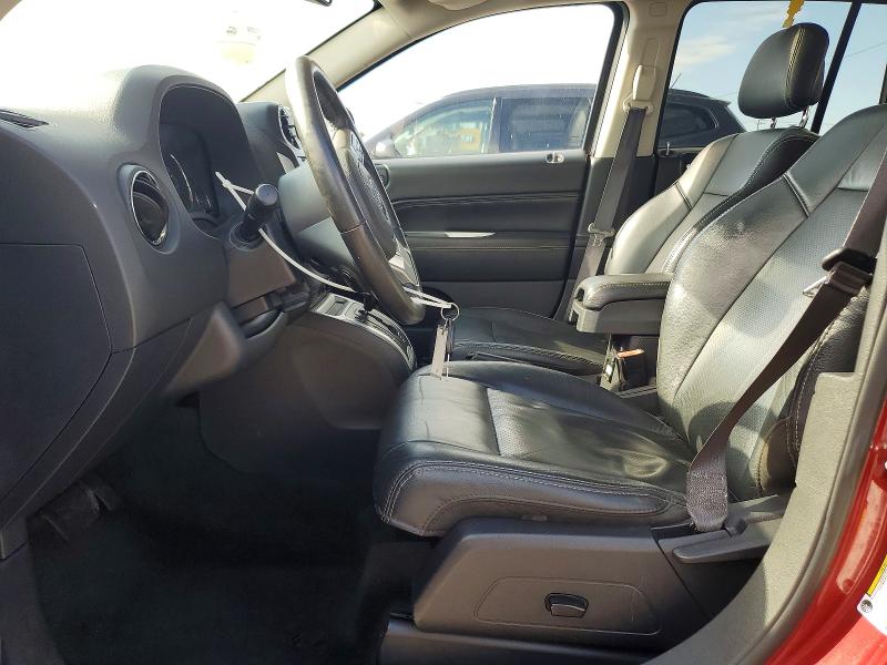 2016 Jeep Compass VIN 1C4NJCEA7GD806815 COPART salvage auction — FRONT END, Il - Salvage Certificate, sold $800 on 2026-07-03 (photo 7)