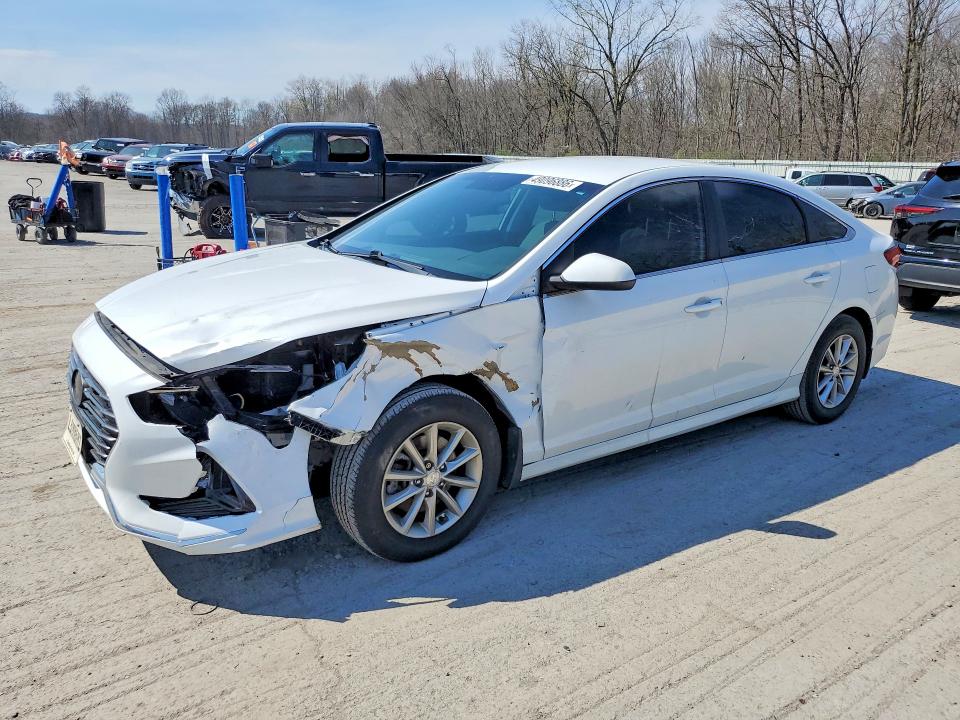 2019 Hyundai Sonata VIN 5NPE24AF5KH814922 COPART salvage auction — FRONT END, Oh - Cert Of Title-Salvage, sold $1,650 on 2026-07-02 (photo 1)