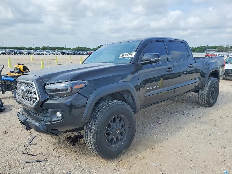 2017 Toyota Tacoma VIN 5TFDZ5BN7HX022738 COPART salvage auction — FRONT END, Tx - Salvage Vehicle Title, sold $10,400 on 2026-07-23 (photo 1)