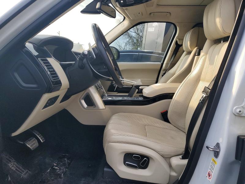 2015 Land rover RANGE ROVER VIN SALGV2TF8FA235382 COPART salvage auction — FRONT END, Va - Certificate Of Title (P), sold $7,200 on 2026-07-03 (photo 7)