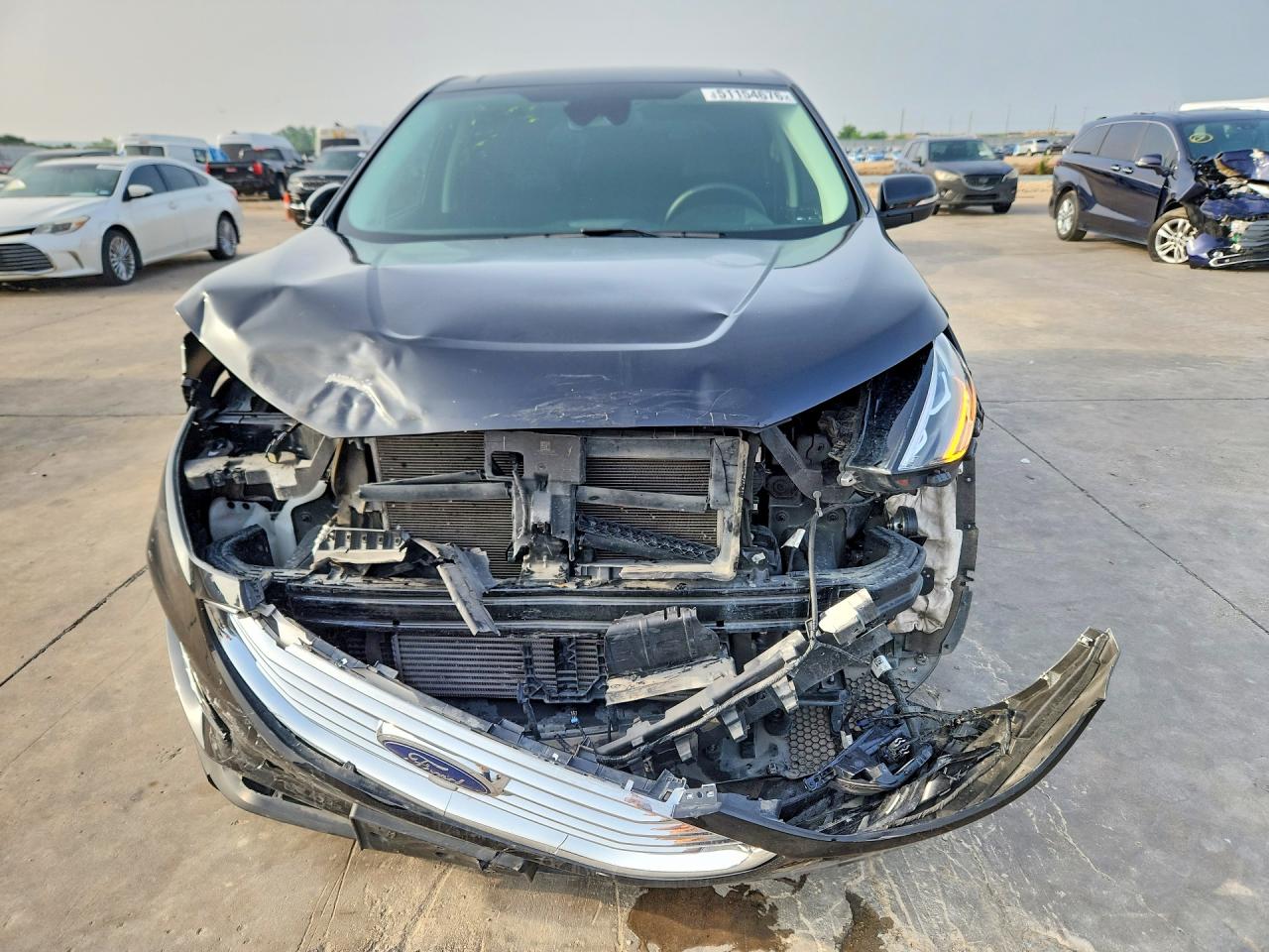 2020 Ford Edge VIN 2FMPK3K92LBB50809 COPART salvage auction — Front End, TX - CERTIFICATE OF TITLE, sold $5,000 on 2026-07-09 (photo 5)