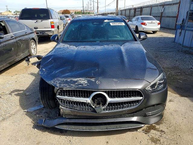 2023 Mercedes-benz C-klasse VIN W1KAF4GB7PR091734 COPART salvage auction — FRONT END, Ca - Salvage Certificate, sold $12,800 on 2026-07-09 (photo 5)