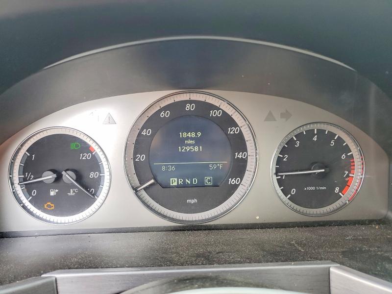 2010 Mercedes-benz Glk-class VIN WDCGG8HB4AF304228 COPART salvage auction — FRONT END, Ca - Salvage Certificate, sold $1,300 on 2026-07-08 (photo 9)