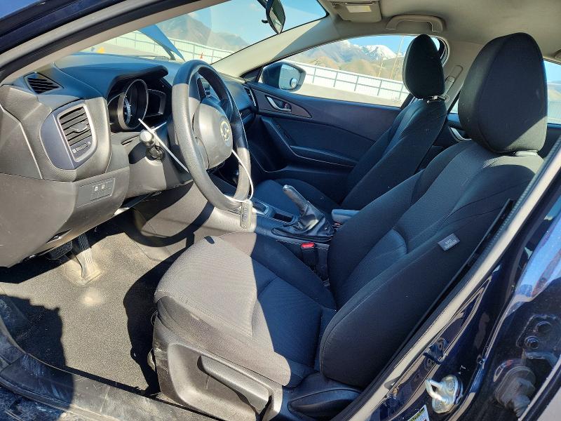 2015 Mazda 3 VIN JM1BM1T70F1261675 COPART salvage auction — FRONT END, Ut - Salvage Certificate, sold $1,350 on 2026-07-24 (photo 7)