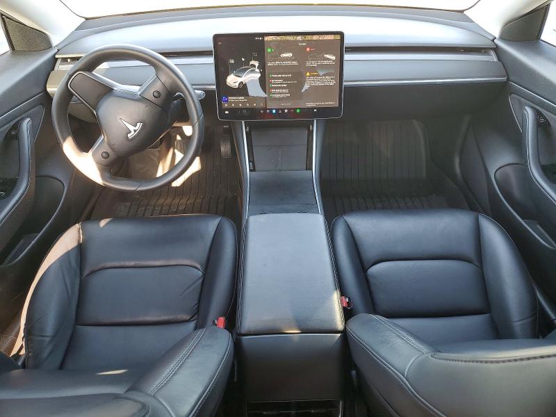 2020 Tesla Model 3 VIN 5YJ3E1EAXLF740554 COPART salvage auction — FRONT END, Fl - Cert Of Title Slvg Rebuildable, sold $4,700 on 2026-08-01 (photo 8)