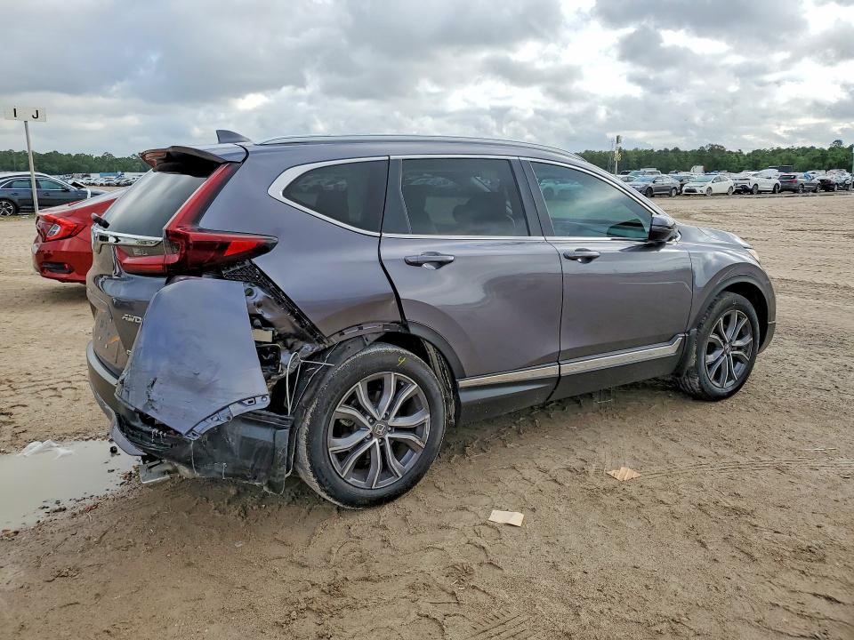 2022 Honda Cr-v VIN 7FARW2H92NE002981 COPART salvage auction — REAR END, Tx - Salvage Vehicle Title, sold $15,000 on 2026-07-16 (photo 3)