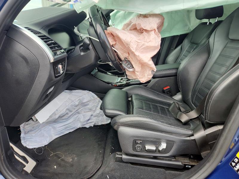 2021 BMW X3 VIN 5UXTY5C02M9D97096 COPART salvage auction — FRONT END, Ok - Cert Of Title-Salvage, sold $4,900 on 2026-07-15 (photo 7)